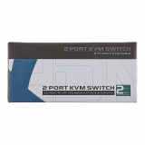 KVM SWITCH 2 PORT VGA/USB AVEC CABLES