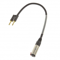 npc CABLE H-P 14/2 FEM. 1/4" /ADAPTEUR BANANE