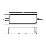 ALIMENTATION DEL 12V CONSTANT 60W 5A DIMMABLE