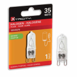 HALOGEN BULB T4JC 120V 35W CLEAR LIGHT