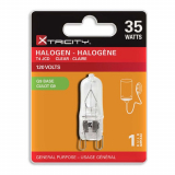 HALOGEN BULB T4JC 120V 35W CLEAR LIGHT