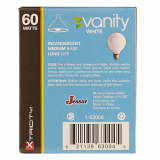 AMPOULE VANITE BLANC G25 60W