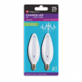 AMPOULE CHANDELLE 25W B10 CLAIR