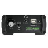 BOÎTE DIRECTE STÉRÉO ACTIVE USB MACKIE