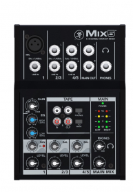 5-CHANNEL COMPACT MIXER