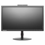 Lenovo ThinkVision T2224ZD 22" Monitor - Widescreen, Full HD 1920x1080 Resolution, 60Hz, HDMI, VGA, DisplayPort, Integrated Webcam