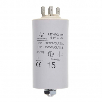 440 VAC 15 UF QC ET SUPPORT A VIS