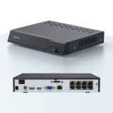 4-CAMERA IP BULLET KIT 4K 8MP POE WITH AI &mdash; 2TB