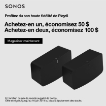 nla H-P S/F SONOS 2MID 1TW BLANC