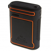 EcoSurvivor Portable 9000 mAh Battery Pack  with 1 USB Port and LED Flashlight.