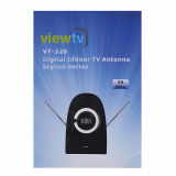 ANTENNE AMPLIFIÉE RAYON 50 MILES VIEW TV