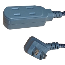 RALLONGE ELECTRIQUE 15 PIEDS GAINE TRESSÉE GRIS