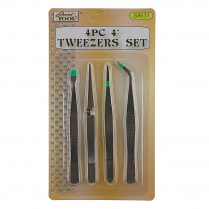 ENSEMBLE DE 4 TWEEZERS ECONOMIQUE