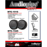 Audiopipe NTC-1525 Mini Tweeters