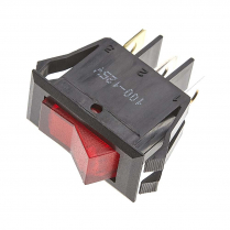 INT BASCULE 15A ILL ROUGE 120V