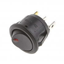 BASCULE ILL DEL R ROND 3/4" 20A 14VDC SPST