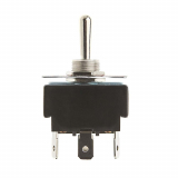 GROS TOGGLE (ON)-OFF-(ON) 15A DPDT QC .250