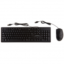 Optical keyboard and mouse set with USB wire, T5110 BUSINESS OFFICE