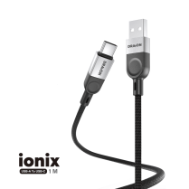 USB-A to USB-C Nylon Braided Cable &ndash; 2A Fast Charging & Data Transfer