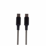 CABLE USB METALIC TYPE-C A TYPE-C 1M