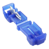 CON. RACCORDEMENT T BLEU 16-14AWG POUR TER MALE 0.250