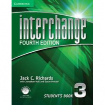 Interchange, 4th ed, Level 3 Student Book w DVD-ROM (8664)
