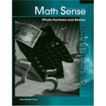 Math Sense: Whole Numbers & Money Teacher's Guide     (3840)