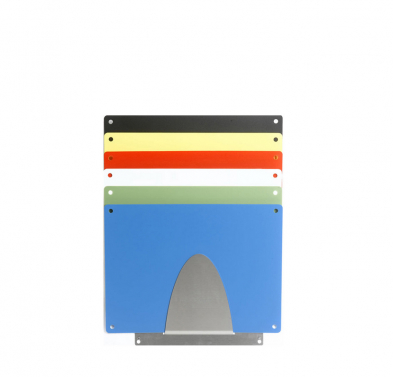 Profboard b10370 Series 1100, Stainless Steel Wall Mounted Sheet Holder, 29 x 49"