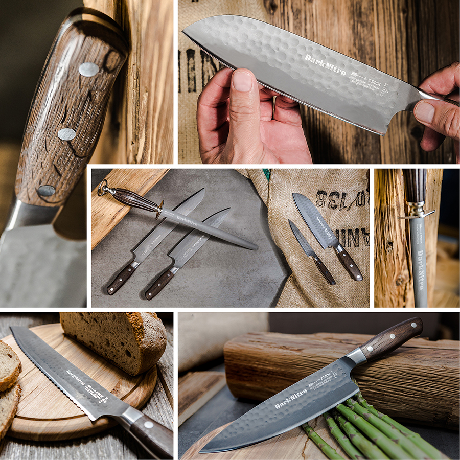 FDICK DarkNitro knives image collage