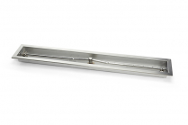 STAINLESS STEEL TROUGH BURNERS 60" LONG-16g SS