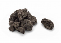 LAVA ROCK 25 LB. BAG  BLACK