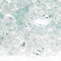 NLA---1/4" Clear, 10 lb. Jar Fire Glass