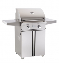 AOG 24" PORTABLE GRILL W/HALOGEN INTERIOR LIGHTS