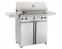 AOG 30" PORTABLE GRILL W/PIEZO "RAPID LIGHT" IGNITION