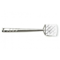 SS Spatula-Slotted End, Raised Edge, IntegratedBottle Opener