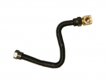 GAS LOG FLEX CONNECTOR KIT, 12" FLARED