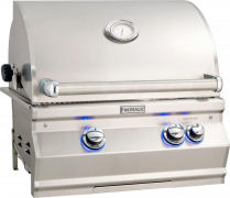 BUILT IN AURORA ANALOG GRILL W/ ROTIS