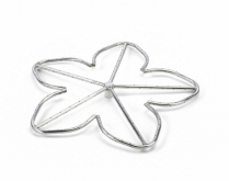 STAINLESS BURNER KIT IN THE SHAPE OF A FLOWER