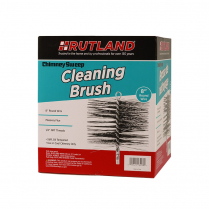 8"RND WIRE CHIM. BRUSH 1/4" PIPE THREAD (4)