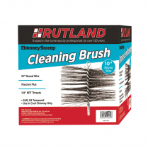 10" RND WIRE CHIM.BRUSH 1/4" PIPE THREAD (1)