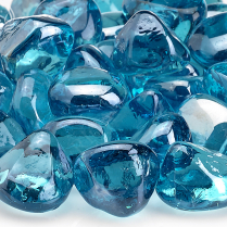 OM--OM--Powder Blue Luster, 10 lb. Jar Zircon Luster