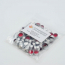 Cap Crimp 11mm Seal Silver Red PTFE/WHT Sil Slit