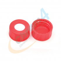 Cap Screw 9mm Red Ribbed Bonded Red PTFE/WHT Sil