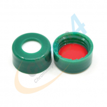 Cap Screw 9mm Green Smooth Red PTFE/WHT Sil Econo