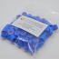 Cap Screw 9mm Blue Ribbed Red PTFE/Sil/PTFE Econo