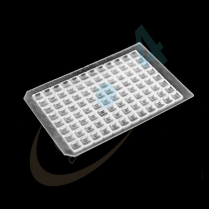 96 PCR Well Cap Mat, Square 100% Silicone w/Slit