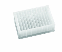 Reservoir Trays, PP, 12 column, partitioned pyramid bottom