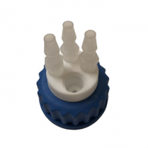 SmartWasteCap GL45, 1 charcoal cart filter port + 3 leak(s)