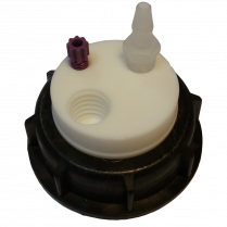 SmartWasteCap S55, 1 charcoal cart filter port + 1 entry (1/