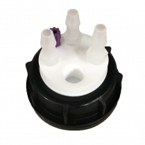 SmartWasteCap S55, 1 charcoal cart filter port + 1 entry (1/